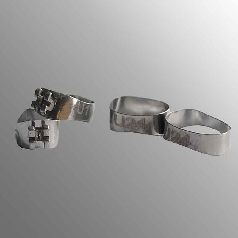 正畸带环双尖牙